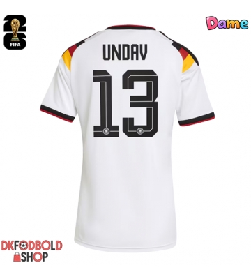 Tyskland Deniz Undav #13 Hjemmebanetrøje Dame VM 2026 Kort ærmer